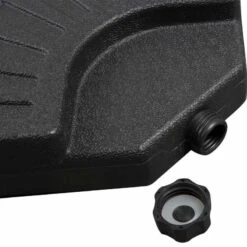 Outsunny 4 Piece HDPE Portable Umbrella Base - Black - 84D-061 -OUTSUNNY Sales Shop outsunny 84d 061 6