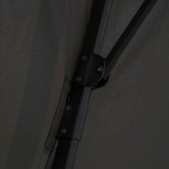 Outsunny Cantilever Parasol 360 Degree Rotation Angle Adjustment - Dark Grey - 84D-073CG -OUTSUNNY Sales Shop outsunny 84d 073cg 8