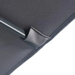 Outsunny 2.3m Half Round Parasol - Grey - 84D-074GY -OUTSUNNY Sales Shop outsunny 84d 074gy 7