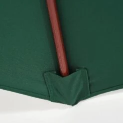 Outsunny 2.5m Wooden Garden Parasol - Dark Green - 84D-097GN -OUTSUNNY Sales Shop outsunny 84d 097gn 7