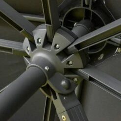 Outsunny 3 X 3m Aluminium Sun Square Canopy With Adjustable Pole - Dark Grey - 84D-108CG -OUTSUNNY Sales Shop outsunny 84d 108cg 10