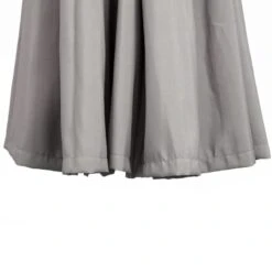 Outsunny 3m Cantilever Umbrella 18 Ribs & Vents Adjustable Angle - Light Grey - 84D-118GY -OUTSUNNY Sales Shop outsunny 84d 118gy 9