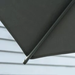Outsunny 3 X 2m Patio Parasol With Tilt Crank Adjustable Angle - Grey - 84D-126CG -OUTSUNNY Sales Shop outsunny 84d 126cg 8