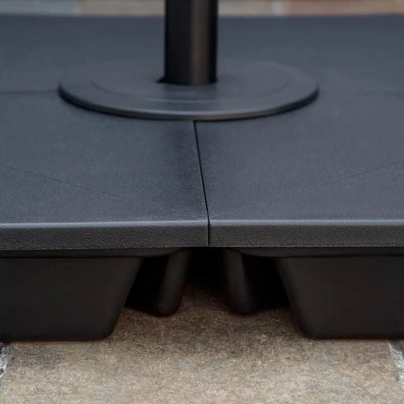 Outsunny Cantilever Parasol Base - Black - 84D-132 4 Outsunny Cantilever Parasol Base - Black - 84D-132 - Image 4