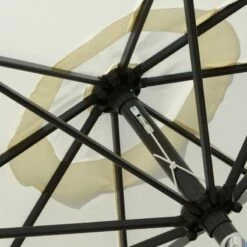 Outsunny 2.66m Patio Parasol With 8 Sturdy Ribs - Cream White - 84D-157 13 Outsunny 2.66m Patio Parasol With 8 Sturdy Ribs - Cream White - 84D-157 -OUTSUNNY Sales Shop outsunny 84d 157 8