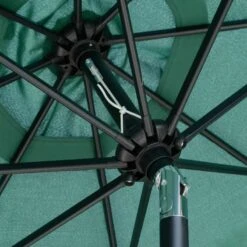Outsunny 2.66m Patio Parasol With 8 Sturdy Ribs - Green - 84D-157GN -OUTSUNNY Sales Shop outsunny 84d 157gn 8