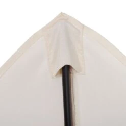 Outsunny 1.96m Patio Parasol With 6 Sturdy Ribs - Cream White - 84D-159 -OUTSUNNY Sales Shop outsunny 84d 159 8