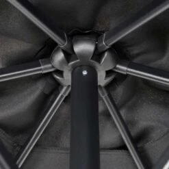 Outsunny 1.96m Patio Parasol With 6 Sturdy Ribs - Black - 84D-159BK -OUTSUNNY Sales Shop outsunny 84d 159bk 7