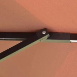 Outsunny 3m Cantilever Banana Parasol With LED Solar Lights, Crank, 8 Sturdy Ribs And Cross Base - Coffee - 84D-180CF 14 Outsunny 3m Cantilever Banana Parasol With LED Solar Lights, Crank, 8 Sturdy Ribs And Cross Base - Coffee - 84D-180CF -OUTSUNNY Sales Shop outsunny 84d 180cf 6