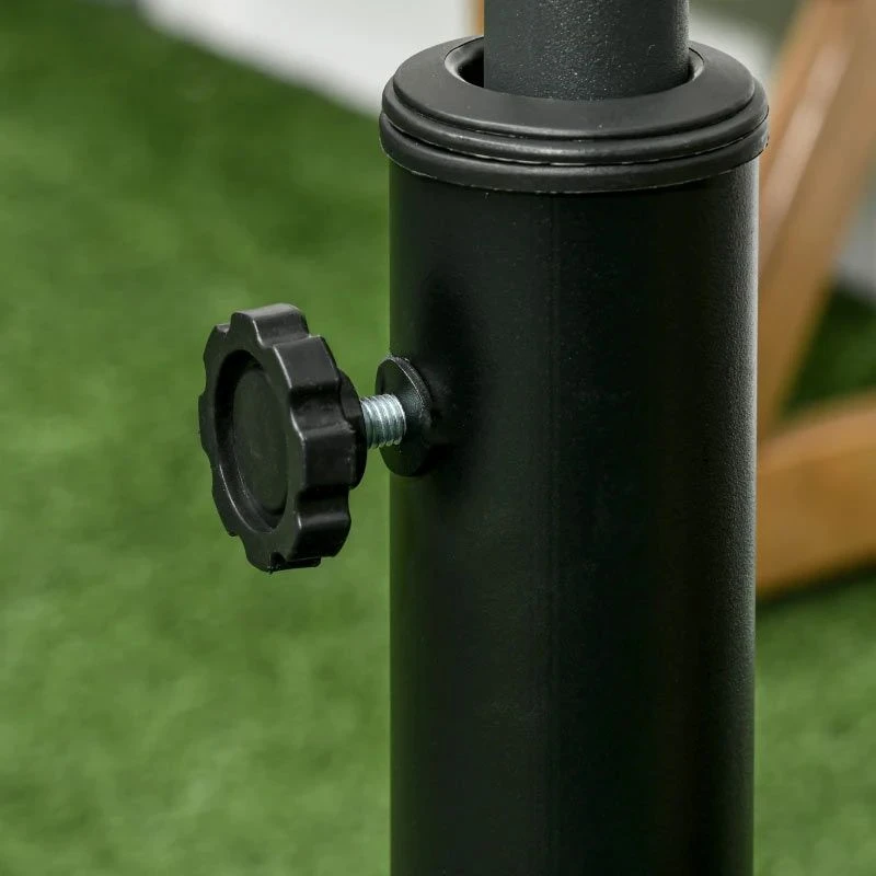 Outsunny 18kg Resin Parasol Base - Bronze - 84D-212V00DR 4 Outsunny 18kg Resin Parasol Base - Bronze - 84D-212V00DR - Image 4