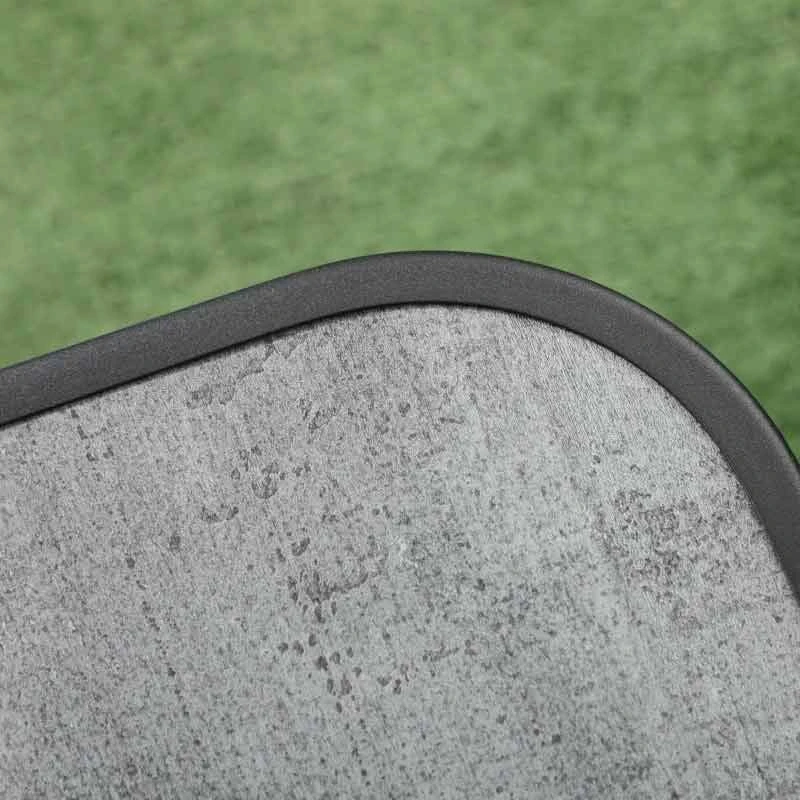 Outsunny 3 Pieces Mesh Fabric Bistro Set - Black - 84G-029V00BK 4 Outsunny 3 Pieces Mesh Fabric Bistro Set - Black - 84G-029V00BK - Image 4