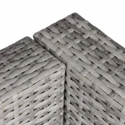 Outsunny Outdoor Single Wicker Garden Sofa Armchair - Grey- 860-141V70 -OUTSUNNY Sales Shop outsunny 860 141v70 2