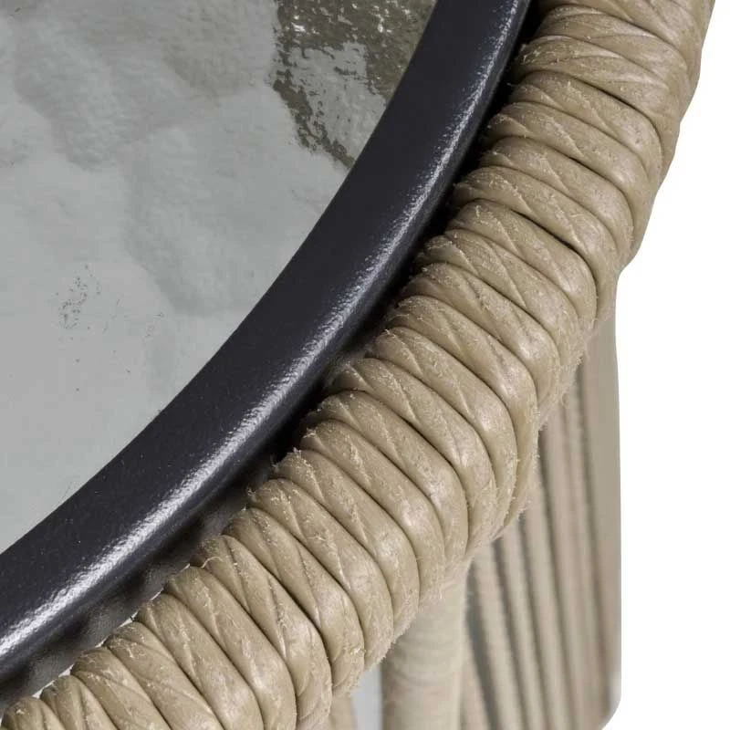 Outsunny 2 Seater Patio Coffee Table Set - Brown - 863-061V70GY 2 Outsunny 2 Seater Patio Coffee Table Set - Brown - 863-061V70GY - Image 2