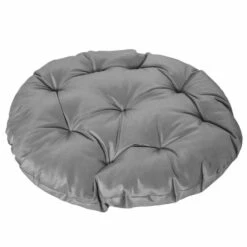 Outsunny 360° Swivel Papasan Moon Bowl Chair - Grey - 867-021V70GY -OUTSUNNY Sales Shop outsunny 867 021v70gy cushion1