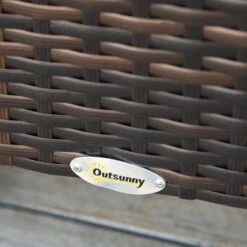 Outsunny 3 Pcs Rattan Nest Of Tables - Brown - 867-030 18 Outsunny 3 Pcs Rattan Nest Of Tables - Brown - 867-030 -OUTSUNNY Sales Shop outsunny 867 030 6