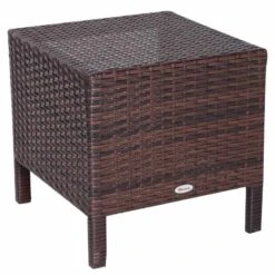 Outsunny 3 Pcs Rattan Nest Of Tables - Brown - 867-030 15 Outsunny 3 Pcs Rattan Nest Of Tables - Brown - 867-030 -OUTSUNNY Sales Shop outsunny 867 030 9