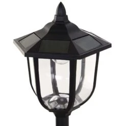 Outsunny Garden Solar ABS LED Lamp - Black - B30-006 -OUTSUNNY Sales Shop outsunny b30 006 6