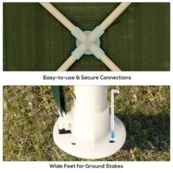 Outsunny Garden Gazebo 2700x2700mm - Green - 01-0191 -OUTSUNNY Sales Shop outsunny 01 0191 7 1