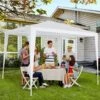 Outsunny Garden Gazebo 2700x2700xmm - White - 01-0193 -OUTSUNNY Sales Shop outsunny 01 0193 9