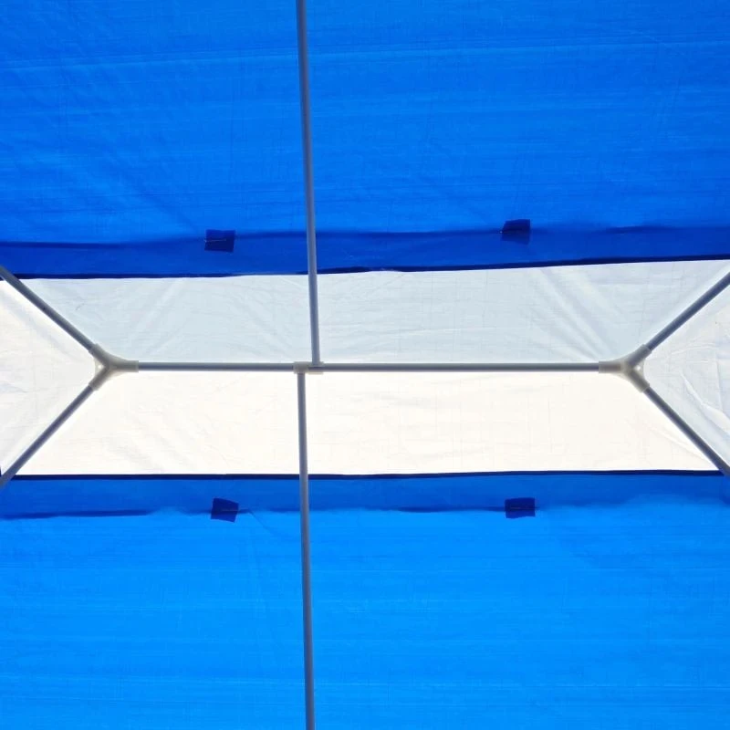 Outsunny Garden Gazebo Marquee With 2 Sidewalls 3000x4000mm - Blue - 01-0194 4 Outsunny Garden Gazebo Marquee With 2 Sidewalls 3000x4000mm - Blue - 01-0194 - Image 4