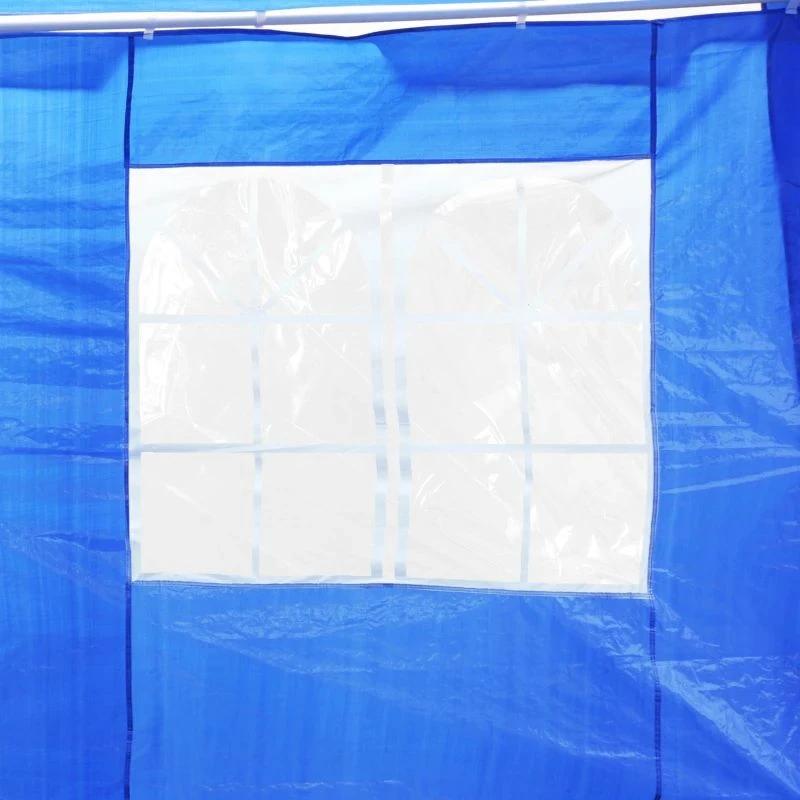 Outsunny Garden Gazebo Marquee With 2 Sidewalls 3000x4000mm - Blue - 01-0194 2 Outsunny Garden Gazebo Marquee With 2 Sidewalls 3000x4000mm - Blue - 01-0194 - Image 2