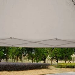Outsunny Pop-up Garden Gazebo With Mesh Sidewalls 3000x3000mm - Tan - 01-0280 -OUTSUNNY Sales Shop outsunny 01 0280 8