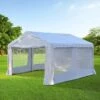 Outsunny Garden Gazebo Marquee With Windows And Sidewalls 4000x4000mm - White - 01-0807 21 Outsunny Garden Gazebo Marquee With Windows And Sidewalls 4000x4000mm - White - 01-0807 -OUTSUNNY Sales Shop outsunny 01 0807 10