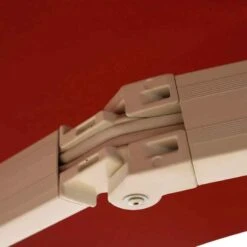 Outsunny Retractable Manual Awning 2.5 X 2m - Wine Red - 01-0136 -OUTSUNNY Sales Shop outsunny 010136 close up1