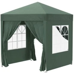Outsunny Pop-Up Gazebo Canopy 2000x2000mm - Green - 100110-066GR 12 Outsunny Pop-Up Gazebo Canopy 2000x2000mm - Green - 100110-066GR -OUTSUNNY Sales Shop outsunny 100110 066gr 12 1