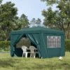 Outsunny Pop-Up Gazebo Canopy 3000x3000mm - Green - 100110-067GR -OUTSUNNY Sales Shop outsunny 100110 067gr 9