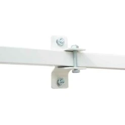 Outsunny Manual Retractable Awning 3 X 2.5m - Ivory White - 100110-007CM -OUTSUNNY Sales Shop outsunny 100110007cm close up