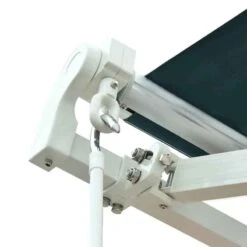 Outsunny Manual Retractable Awning 3 X 2.5m - Dark Green - 100110-007G 14 Outsunny Manual Retractable Awning 3 X 2.5m - Dark Green - 100110-007G -OUTSUNNY Sales Shop outsunny 100110007g close up