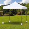 Outsunny Gazebo Self Fill Base Weights X4 - White - 840-046 -OUTSUNNY Sales Shop outsunny 840 046 10