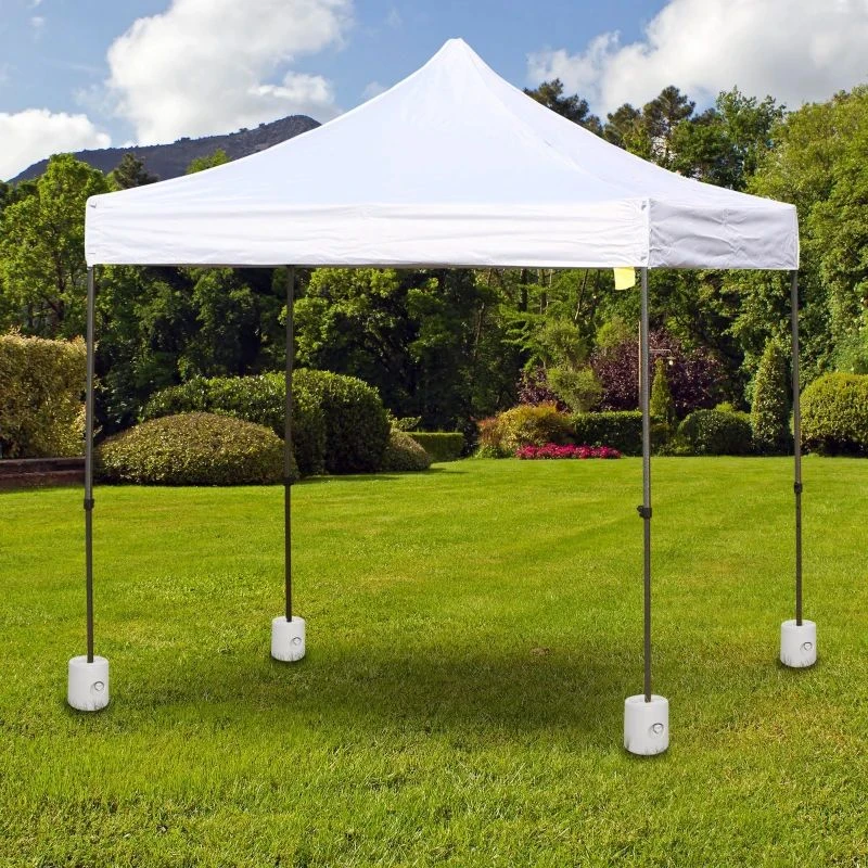 Outsunny Gazebo Self Fill Base Weights X4 - White - 840-046 1 Outsunny Gazebo Self Fill Base Weights X4 - White - 840-046