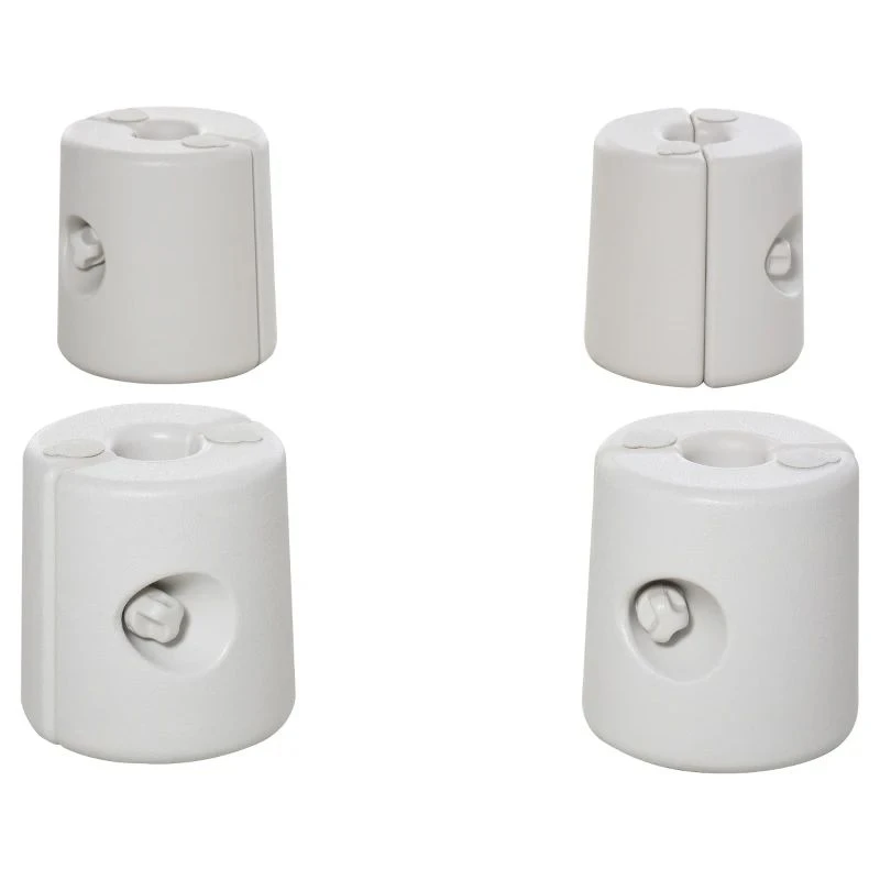 Outsunny Gazebo Self Fill Base Weights X4 - White - 840-046 2 Outsunny Gazebo Self Fill Base Weights X4 - White - 840-046 - Image 2