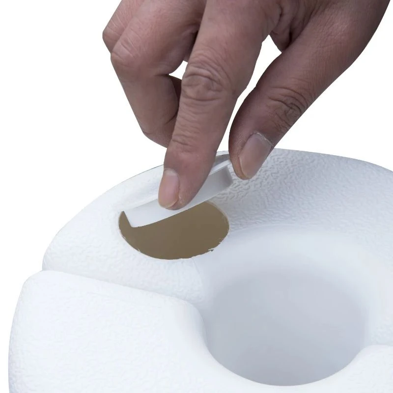 Outsunny Gazebo Self Fill Base Weights X4 - White - 840-046 6 Outsunny Gazebo Self Fill Base Weights X4 - White - 840-046 - Image 6