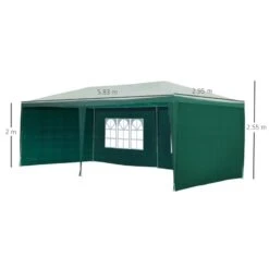 Outsunny Garden Gazebo Marquee With Windows And Sidewalls 3000x6000mm - Green - 840-062GN 18 Outsunny Garden Gazebo Marquee With Windows And Sidewalls 3000x6000mm - Green - 840-062GN -OUTSUNNY Sales Shop outsunny 840 062gn 2