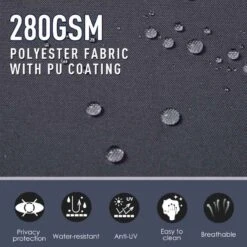 Outsunny Pull-Out Patio Double Side Retractable Awning 6 X 1.6m - Dark Grey - 840-209CG 19 Outsunny Pull-Out Patio Double Side Retractable Awning 6 X 1.6m - Dark Grey - 840-209CG -OUTSUNNY Sales Shop outsunny 840209cg 1