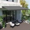 Outsunny Retractable Manual/Electric Awning 3 X 2.5m - Dark Grey - 840-226V70 20 Outsunny Retractable Manual/Electric Awning 3 X 2.5m - Dark Grey - 840-226V70 -OUTSUNNY Sales Shop outsunny 840226v70 lifestyle1