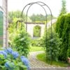 Outsunny Vintage Style Arbor & Trellis Garden Arch - Black - 844-281 -OUTSUNNY Sales Shop outsunny 844 281 8