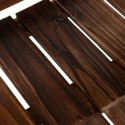 Outsunny 3 Tier Plant Stand - Brown - 845-112 14 Outsunny 3 Tier Plant Stand - Brown - 845-112 -OUTSUNNY Sales Shop outsunny 845112 close up