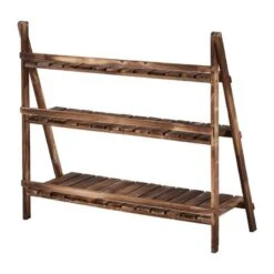 Outsunny 3 Tier Plant Stand - Brown - 845-113 -OUTSUNNY Sales Shop outsunny 845113 6