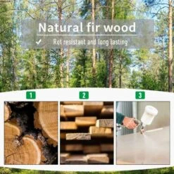 Outsunny Trellis Garden Planter - Orange - 845-127 -OUTSUNNY Sales Shop outsunny 845127 4