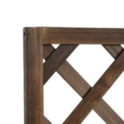 Outsunny Garden Planter Stand With Trellis - Brown - 845-127BN 13 Outsunny Garden Planter Stand With Trellis - Brown - 845-127BN -OUTSUNNY Sales Shop outsunny 845127bn trellis