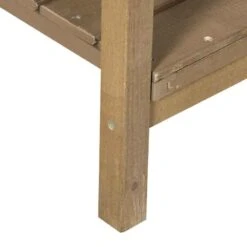 Outsunny Wooden Raised Garden Planter Stand - Brown - 845-238V01BN -OUTSUNNY Sales Shop outsunny 845238v01bn leg