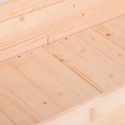 Outsunny Wooden Planting Bed - Brown - 845-239 16 Outsunny Wooden Planting Bed - Brown - 845-239 -OUTSUNNY Sales Shop outsunny 845239 close up material