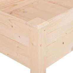 Outsunny Wooden Planting Bed - Brown - 845-239 15 Outsunny Wooden Planting Bed - Brown - 845-239 -OUTSUNNY Sales Shop outsunny 845239 edge