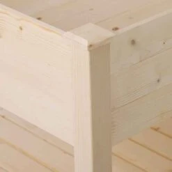 Outsunny Wooden Raised Garden Planter - Brown - 845-241 18 Outsunny Wooden Raised Garden Planter - Brown - 845-241 -OUTSUNNY Sales Shop outsunny 845241 edge