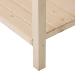 Outsunny Wooden Raised Garden Planter - Brown - 845-241 15 Outsunny Wooden Raised Garden Planter - Brown - 845-241 -OUTSUNNY Sales Shop outsunny 845241 shelf