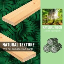 Outsunny Large Wooden Raised Garden Planter - Brown - 845-288 -OUTSUNNY Sales Shop outsunny 845288 5